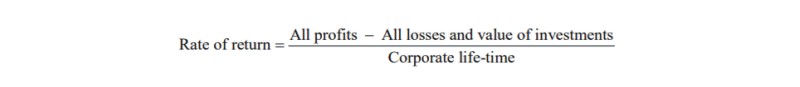 Rate of Return